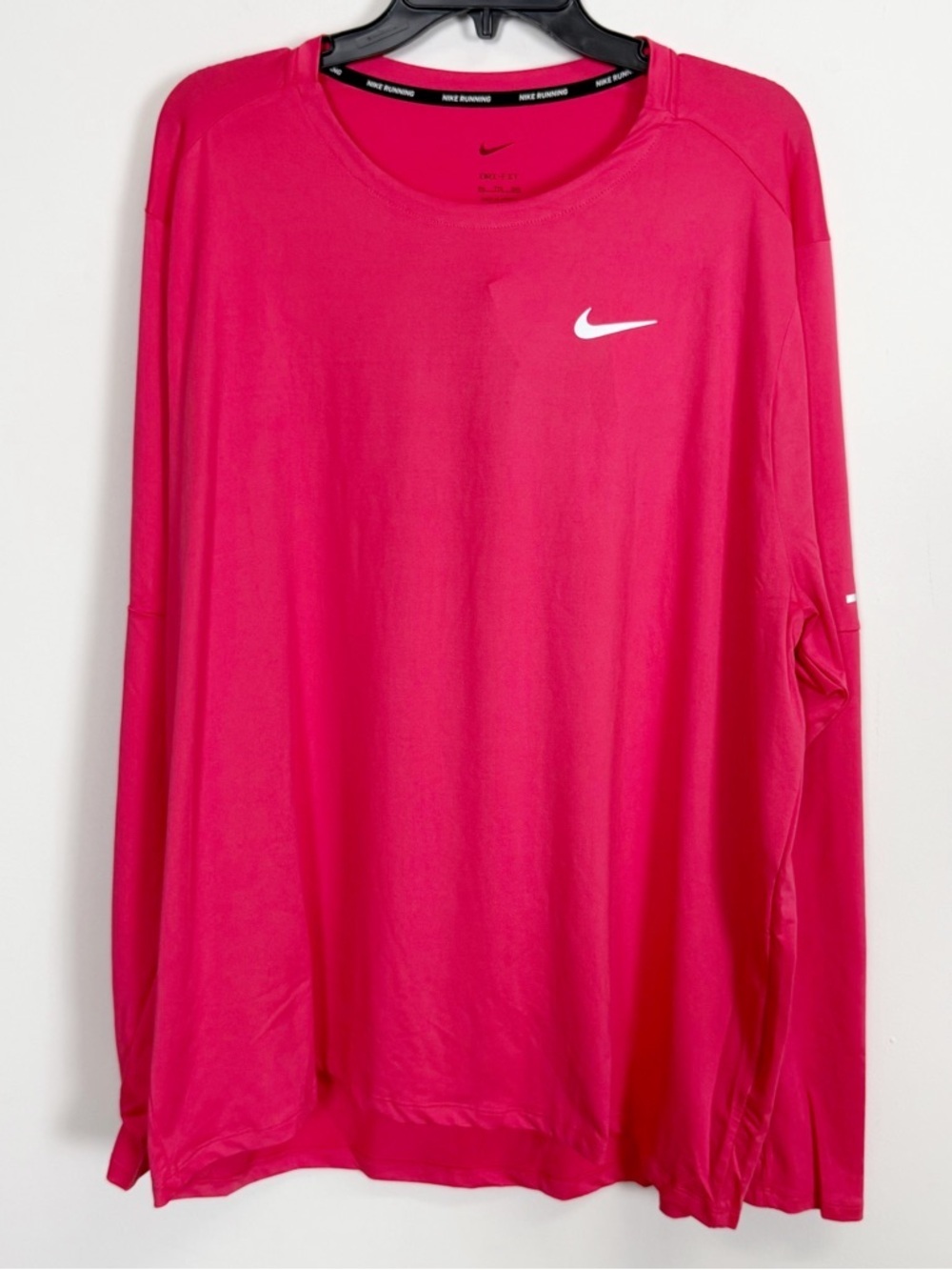 Nike Element Running Crew Mens XXL Pink DD4754 629 Long Sleeve Top NWT